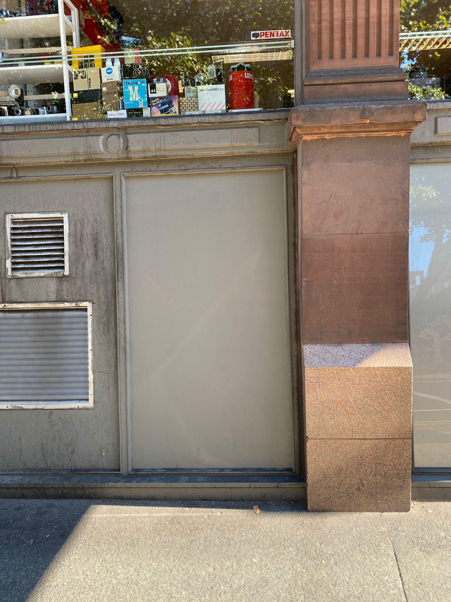 Stone restoration on period property